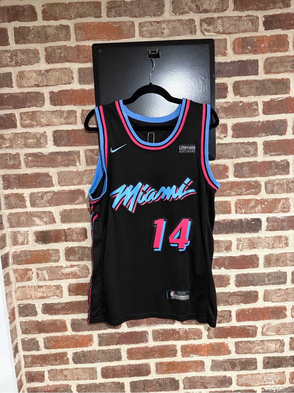 Tyler Herro Heat #14 “Vice Nights” City Edition Jersey — Youth XL